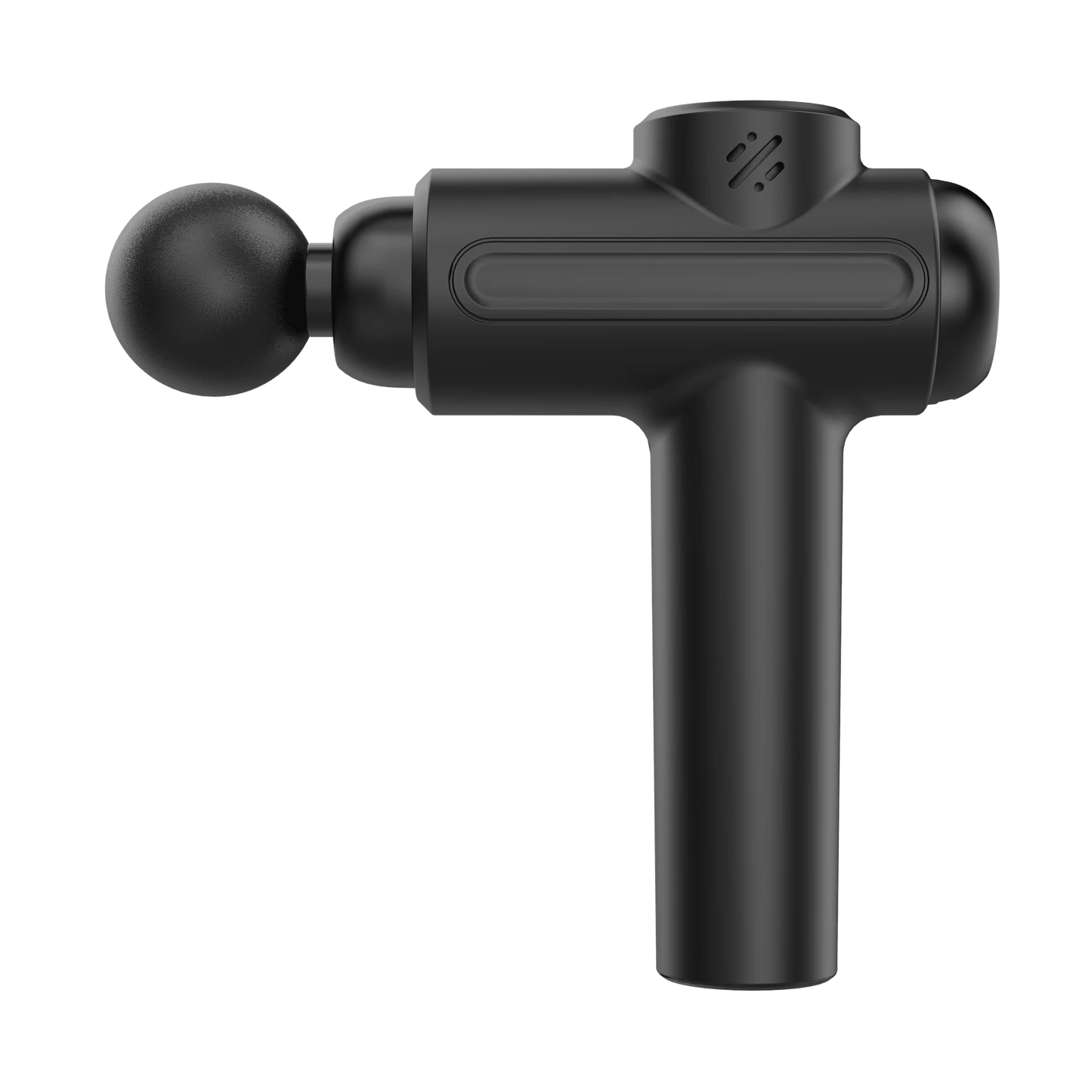 IDFINE Massage Gun, Deep Tissue Back Massage for Athletes for Pain Relief, Percussion Massager with 4 Massages Heads & Silent Brush Motor, Black