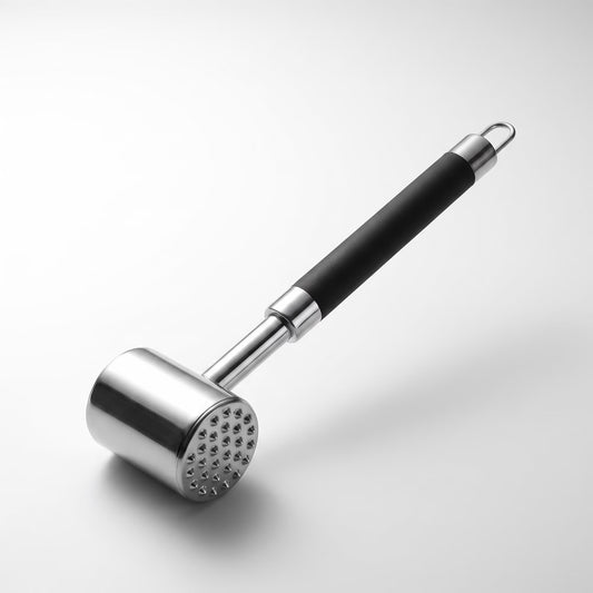 Yilush Meat Tenderizer Hammer with Comfortable-Grip Handle, Dual-side Mallet for Kitchen, Heavy Duty Pounder For Tenderizing Steak, Beef and Fish