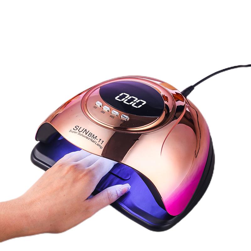 Yzhappy UV Nail Led Lamp, 280W UV Light for Gel Nails with 66 Lamp Beads Nail Lamps 4 Timer Setting & Auto Sensor, Professional UV Led Light Nail Dryer for Curing Gel Polish UV Lamp for Salon Home