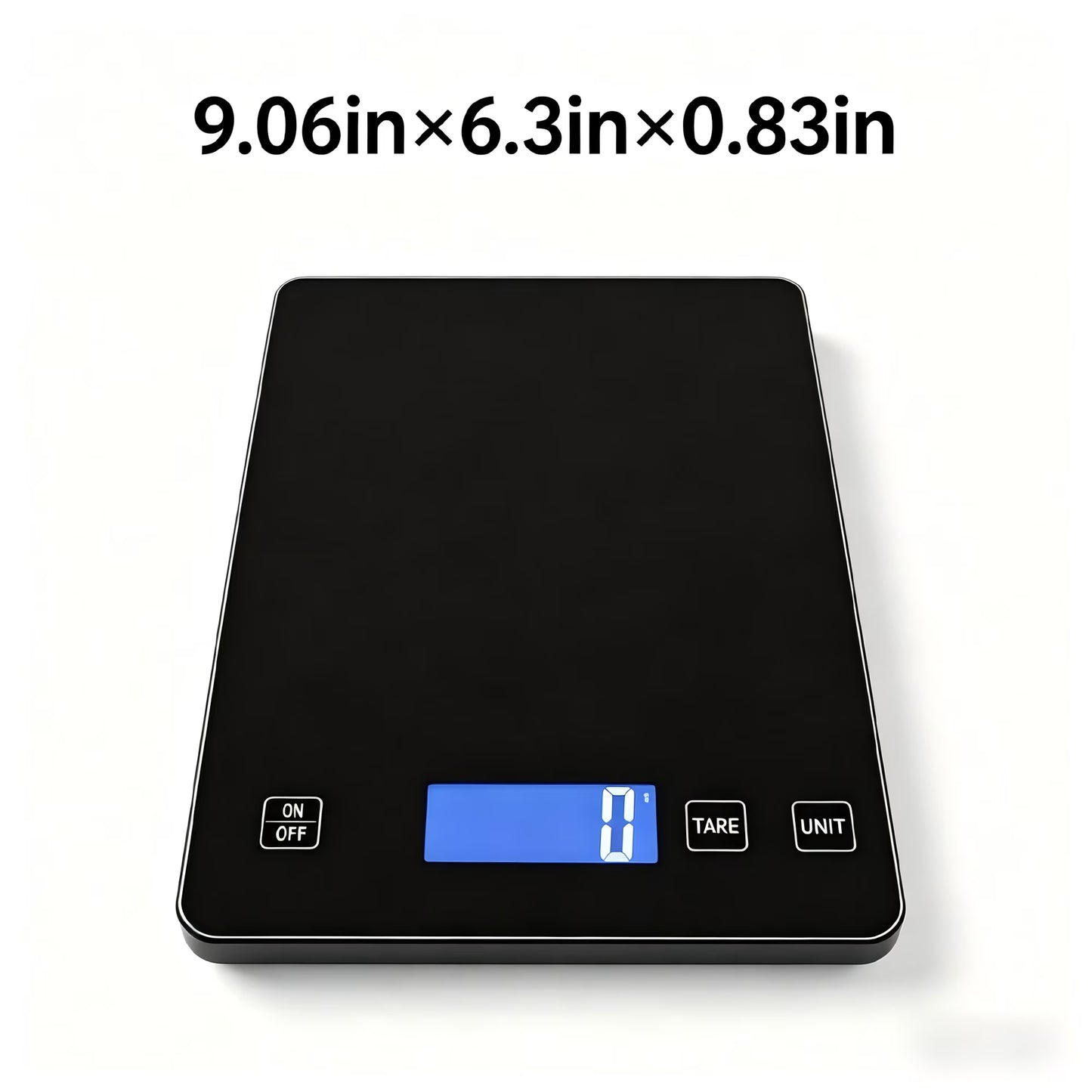 This high-precision weighing scale (0.1 lb) has been manufactured by our factory since 2001. It features an LED digital display, a foot pedal, and comes with 3 AAA batteries. The maximum weighing cap