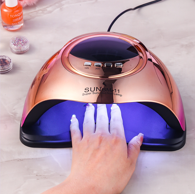 Yzhappy UV Nail Led Lamp, 280W UV Light for Gel Nails with 66 Lamp Beads Nail Lamps 4 Timer Setting & Auto Sensor, Professional UV Led Light Nail Dryer for Curing Gel Polish UV Lamp for Salon Home