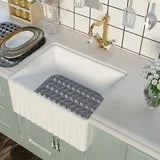 Carestrong sink mat ,Sink Protectors for Kitchen Sink - 13.6" x 11.7" Sink Mat - Heat-resistant Easy-clean Silicone Sink Mat - for Protection of Stainless Steel Sink Pack of 2