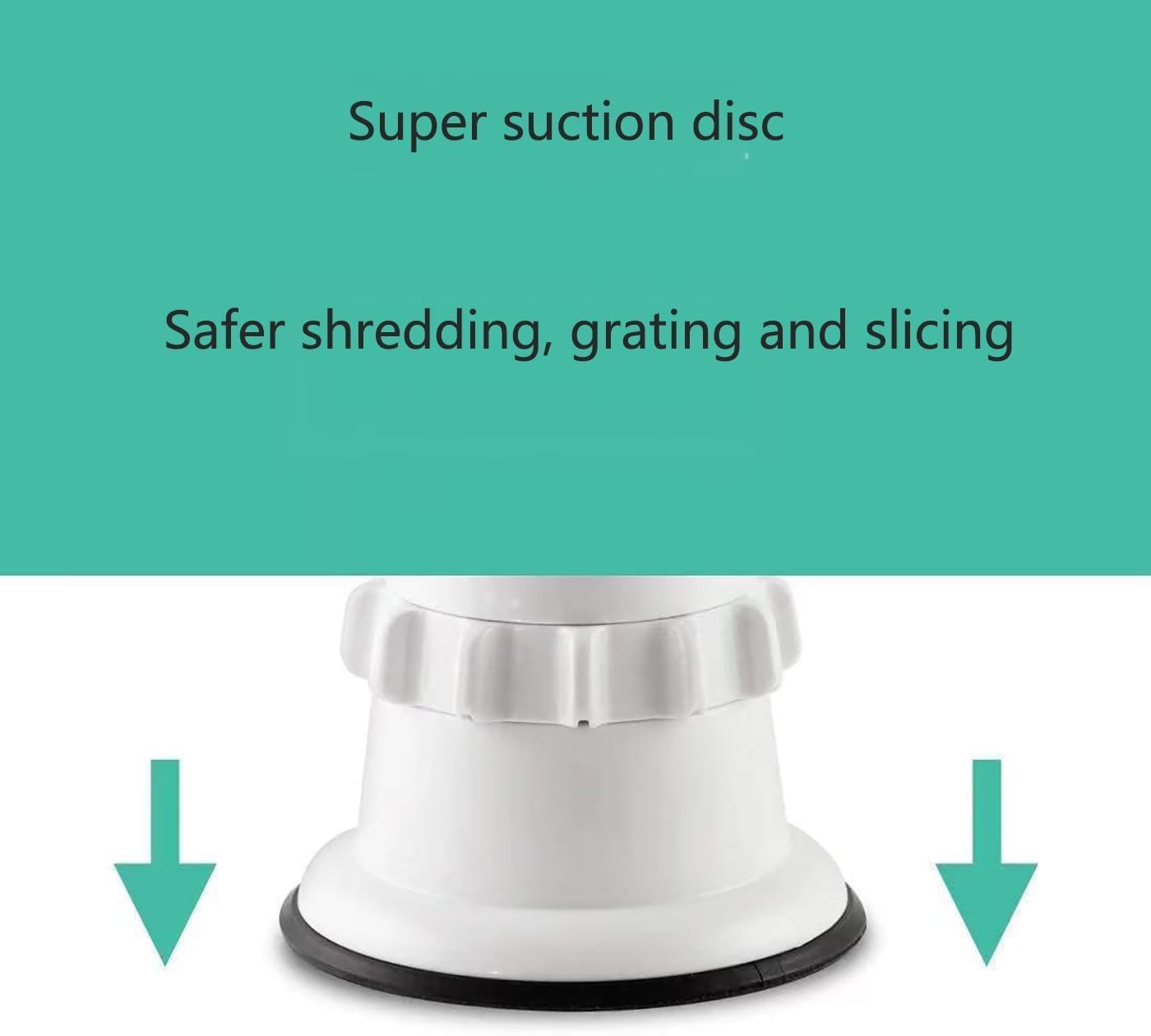 Rotary Cheese Grater, Kitchen Mandoline Vegetable Slicer with 3 Interchangeable Blades, Easy to Clean Grater for Fruit, Vegetables, Nuts-White