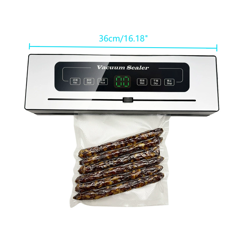 LVL Vacuum Sealer Machine, Automatic Air Sealing Food Saver with Dry&Moist Food Modes, One-key Meat Sealers Vacuum Packing Machine for Kitchen Food Saver Storage
