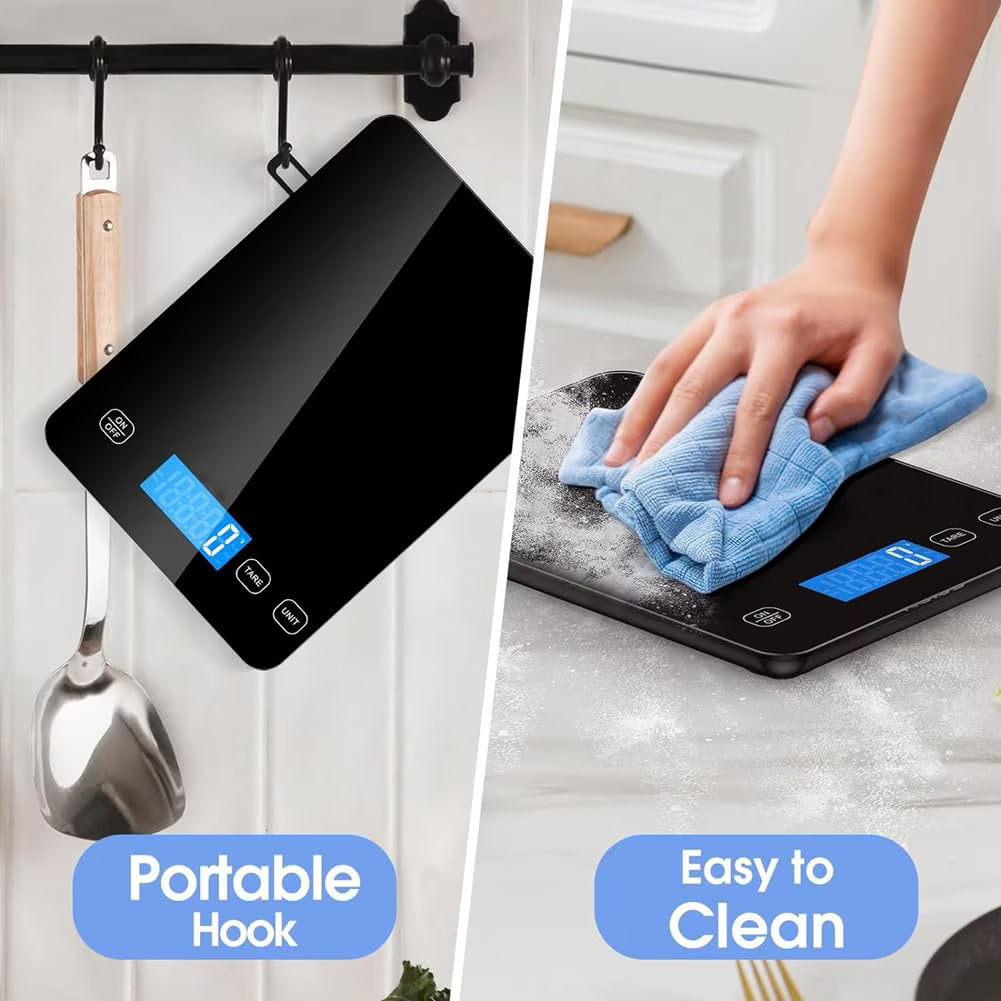 This high-precision weighing scale (0.1 lb) has been manufactured by our factory since 2001. It features an LED digital display, a foot pedal, and comes with 3 AAA batteries. The maximum weighing cap