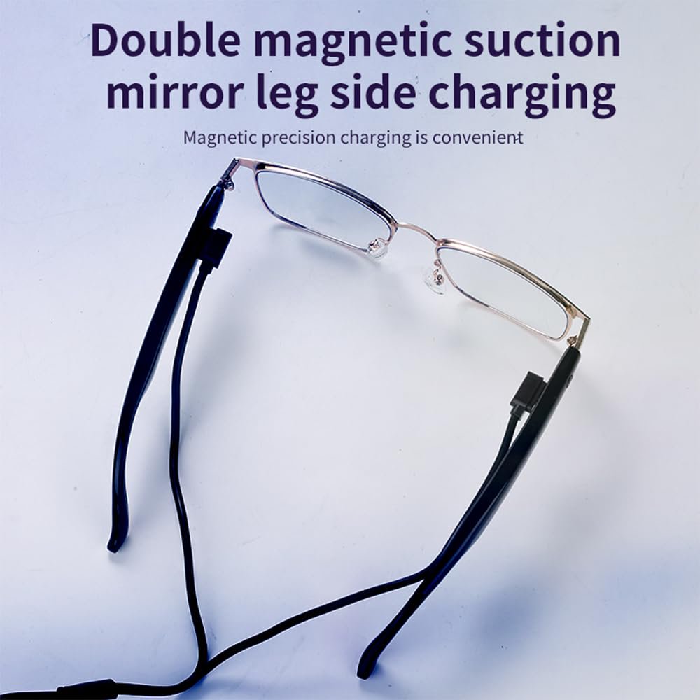 Smart Glasses Bluetooth Audio Sunglasses for Men Women with Dual Stereo Speakers, Open Ear Music &HD Calling, Touch &Voice Assistant, UV Protection——Gold