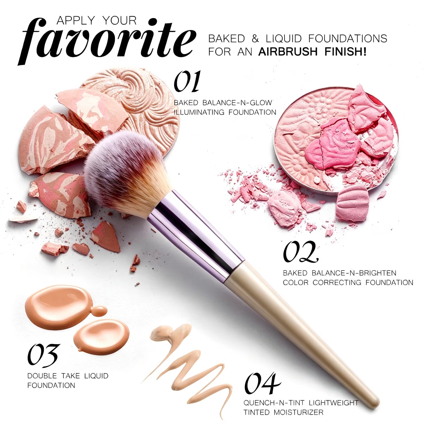 Qinghuai 18 Pcs Professional Makeup Brushes Set for Eye and Face, Premium Eye Makeup Brushes Soft Makeup Brushes