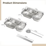 Carestrong Bento Box Adult Lunch Box, Containers for Adults Men Women with, Lunchable Food Container with Utensils, Sauce Jar, Muffin Liners, Microwave & Dishwasher Safe , lunch containers is Brown