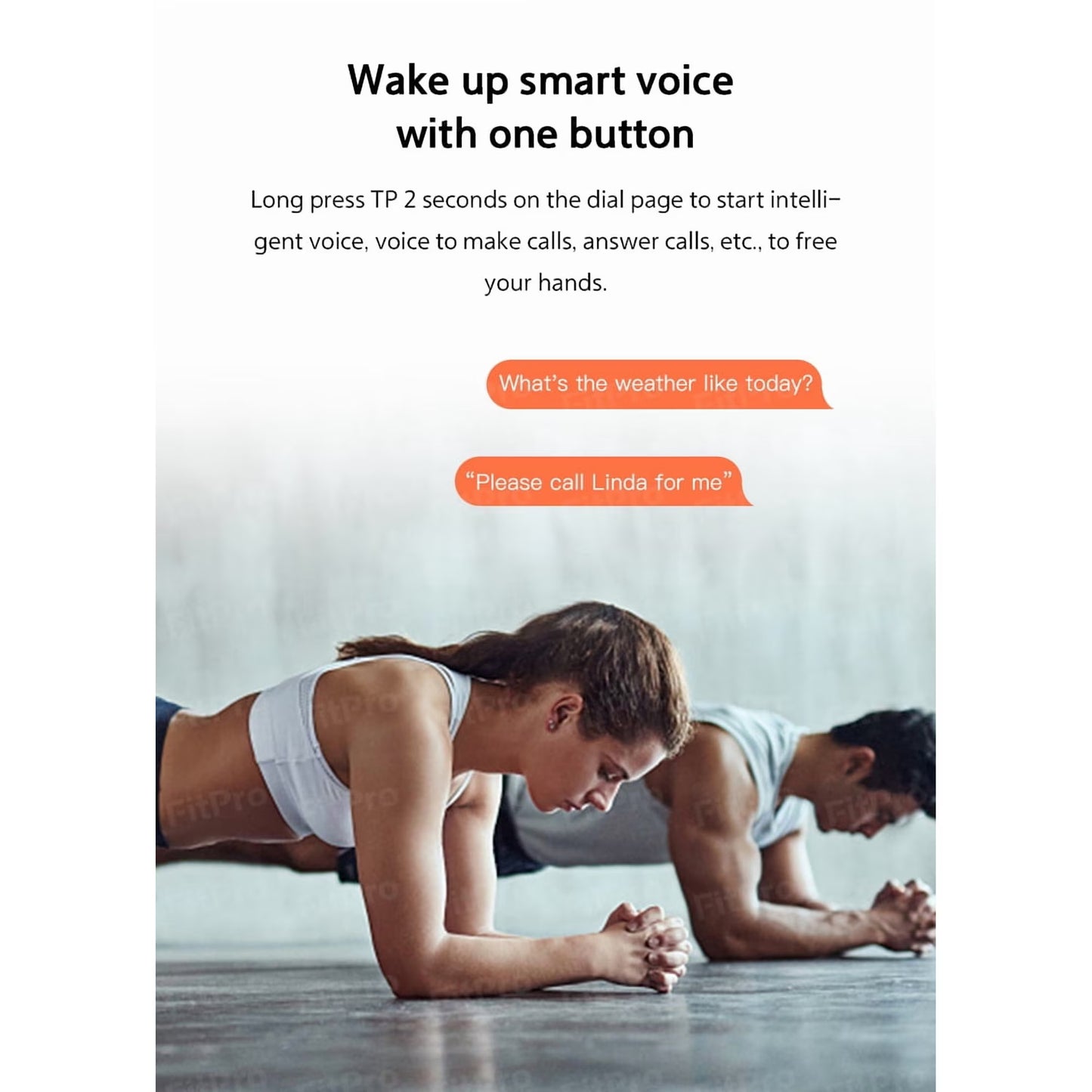 The Avoben smart fitness watch features a heart rate monitor, a 1.85-inch touchscreen, an activity tracker, a weather display, and a pedometer. It's a unisex smartwatch (silver).