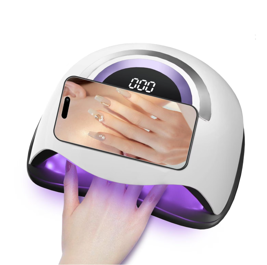 UV LED Nail Lamp, Gel Light for Nail Polish UV Dryer with 3 Timers White