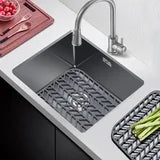 Carestrong sink mat ,Sink Protectors for Kitchen Sink - 13.6" x 11.7" Sink Mat - Heat-resistant Easy-clean Silicone Sink Mat - for Protection of Stainless Steel Sink Pack of 2