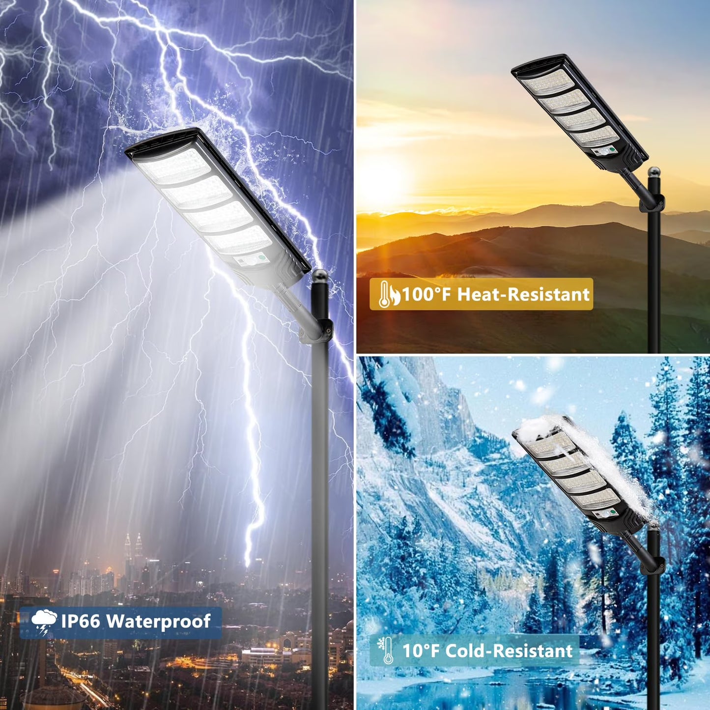 Mikhai Solar Lights Outdoor High Lumens 192 LED Security Lights with Remote Control,1Heads Motion Sensor Lights, IP65 Waterproof, Solar Lights Outdoor Waterproof